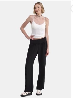 No Boundaries Black Wide Leg Pull-On Pants